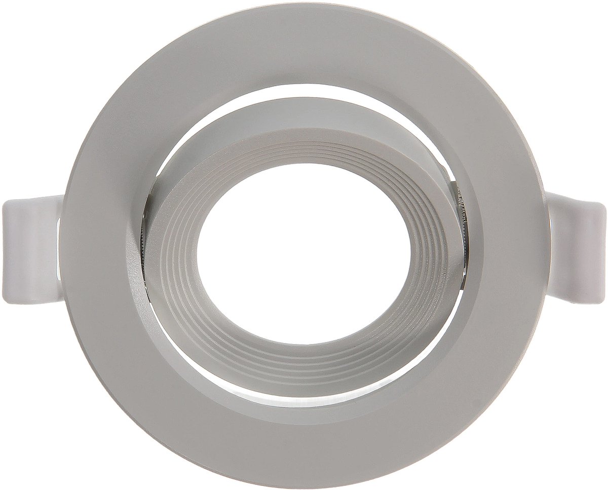 VITO Riko-R - Ronde Verstelbare Inbouwspot GU10 fitting - 75mm - Wit - Draaibare spot voor Plafondmontage