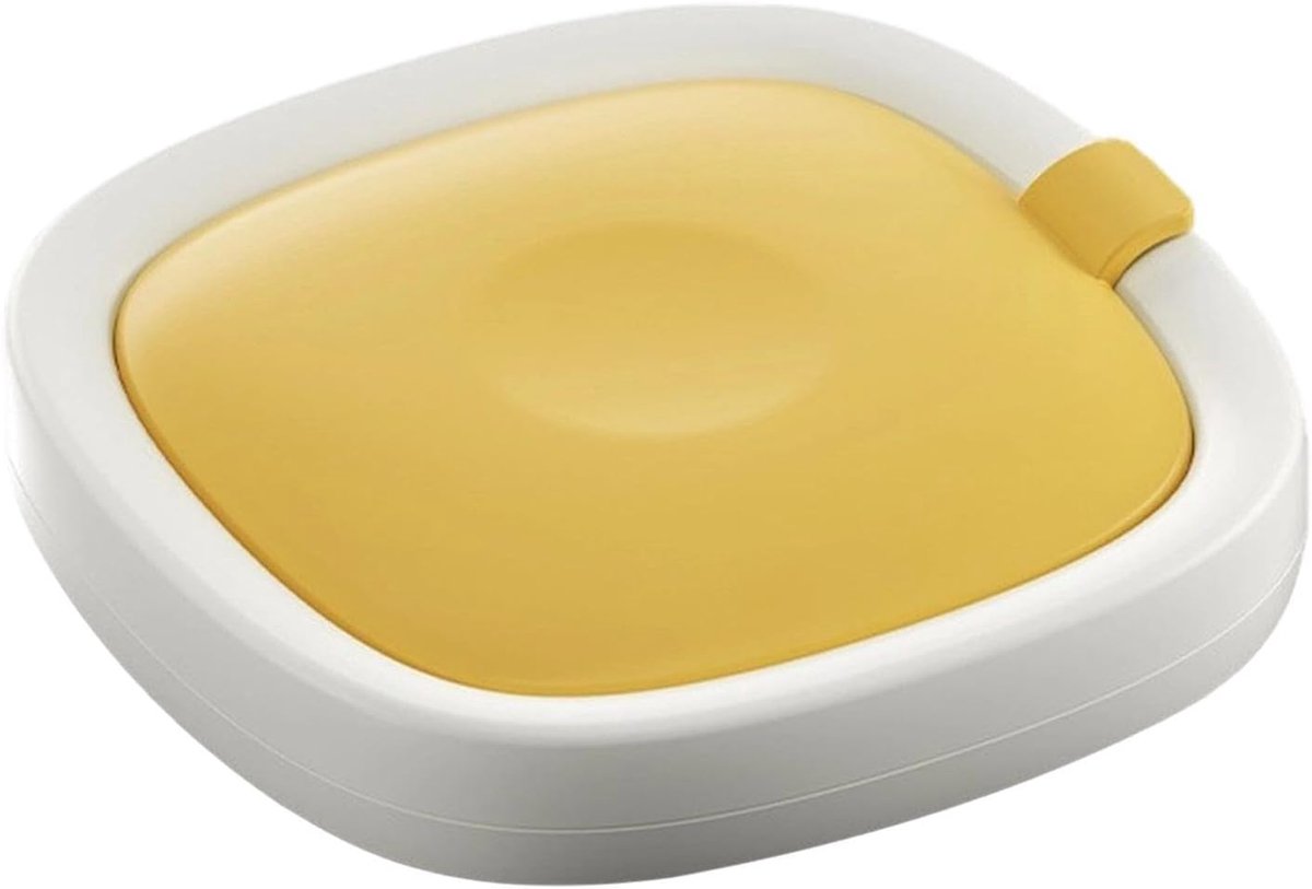 IJs Roll Maker - Dessert Roller - Thuis Desserts Maken - Geen Elektriciteit - 22.7 cm - Geel