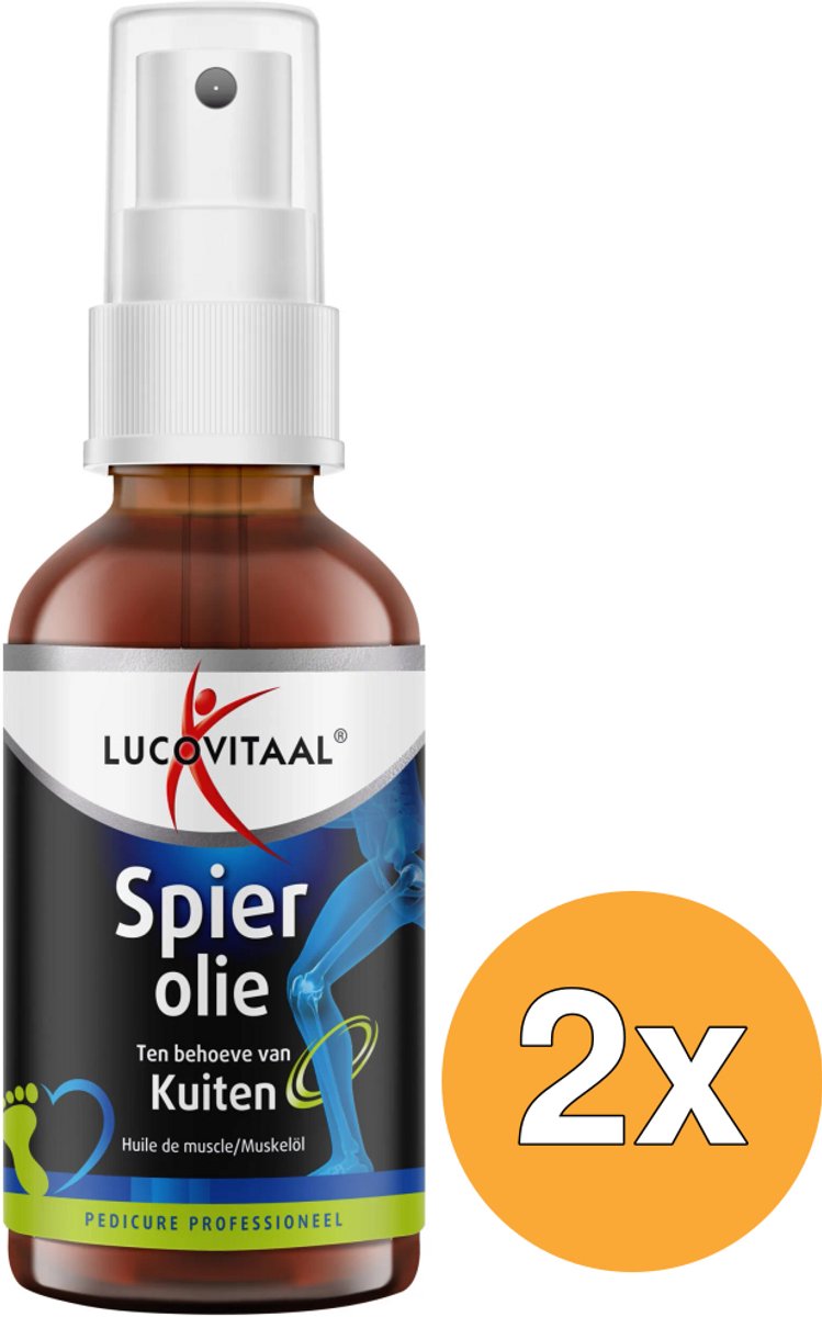 2x Lucovitaal Spierolie Kuiten (50 ml)