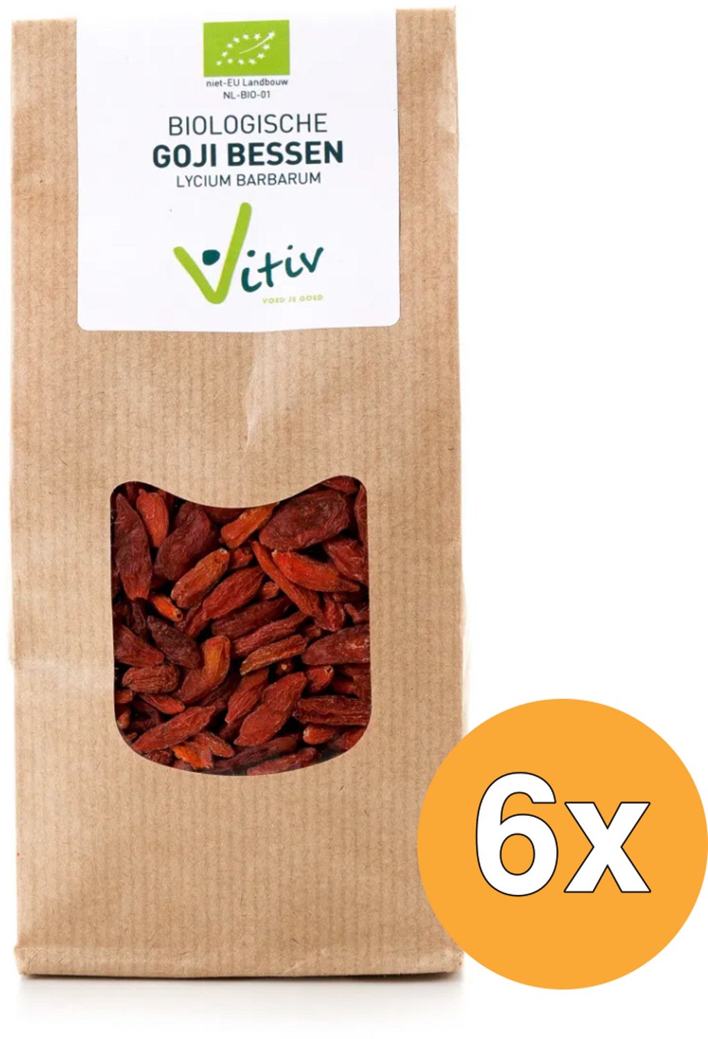 6x Vitiv Dadels Medjoul Bio (250 gr)