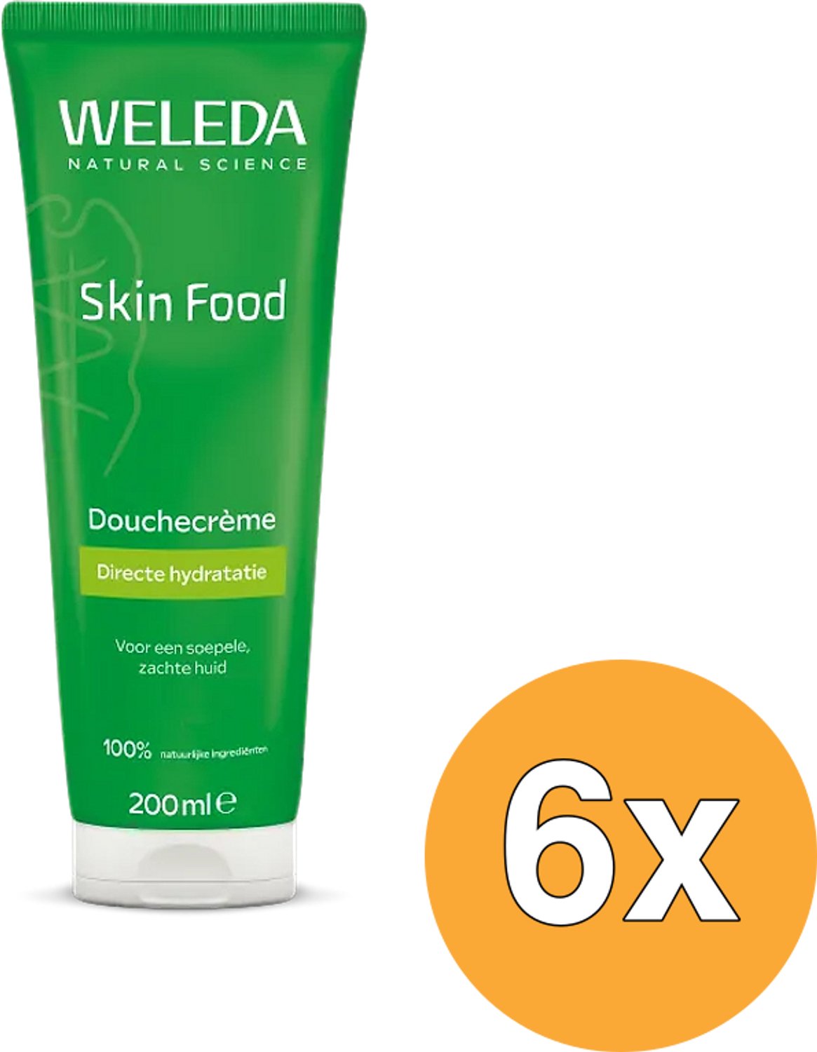 6x Weleda Skin Food Douchecreme (200 ml)
