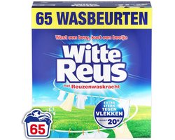 Witte Reus Waspoeder - Wasmiddel - Witte Was - 60 Wasbeurten - Grootverpakking
