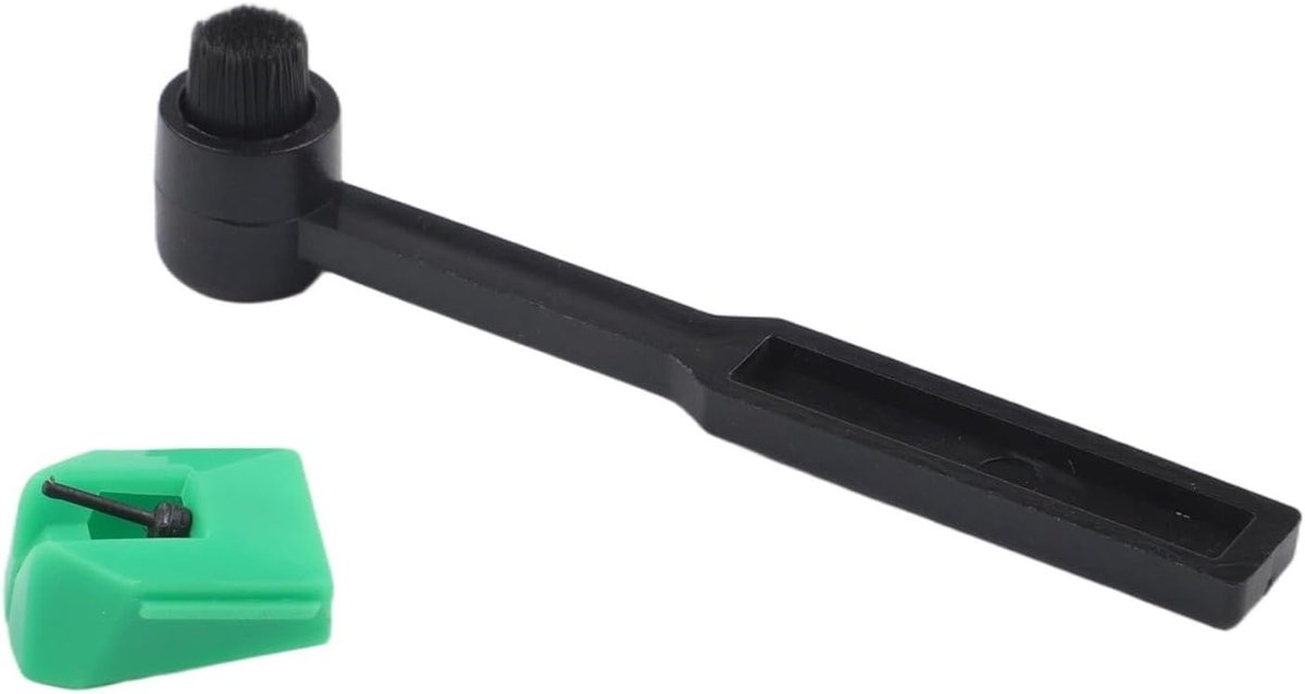 Vervangende Naald - Stylus Naald - Vinyl Luisteren - Conische Naald - 5 x 2 x 2 cm - Groen