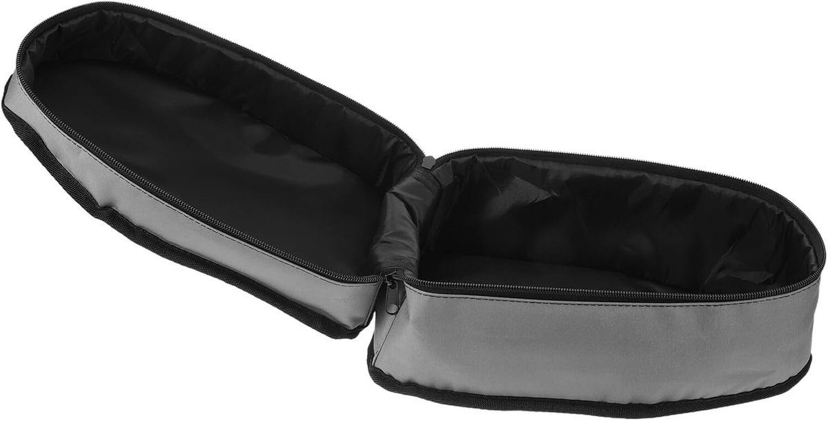 Stoomstrijkijzer Opbergtas - Reistas Kledingstomer - Veilig Opbergen - Stofbestendig Slijtvast - 30 x 17 x 14 cm - Grijs