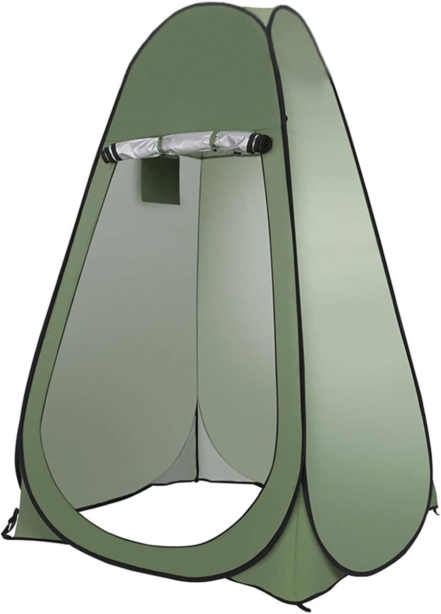 Kampeertent - Privacy tent - Buiten douchen - Automatisch opzetbaar - 120x190cm - Groen