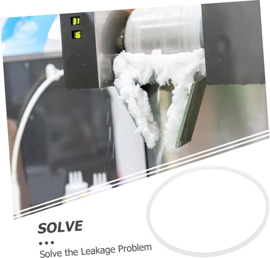 Afdichtring Ijsmachine - Vervangende Pakking - Lekkage Voorkomen - Commerciële Efficiëntie - 115 cm - Zwart — afbeelding 2