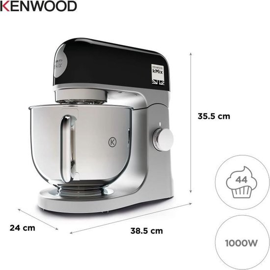 Kenwood kMix KMX750 - Robot culinaire - Zwart