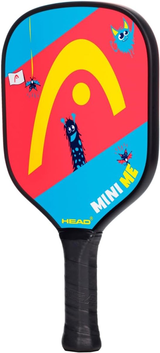 Uniseks jeugd MiniMe 2024 Pickleball Paddle blauw-rood één maat