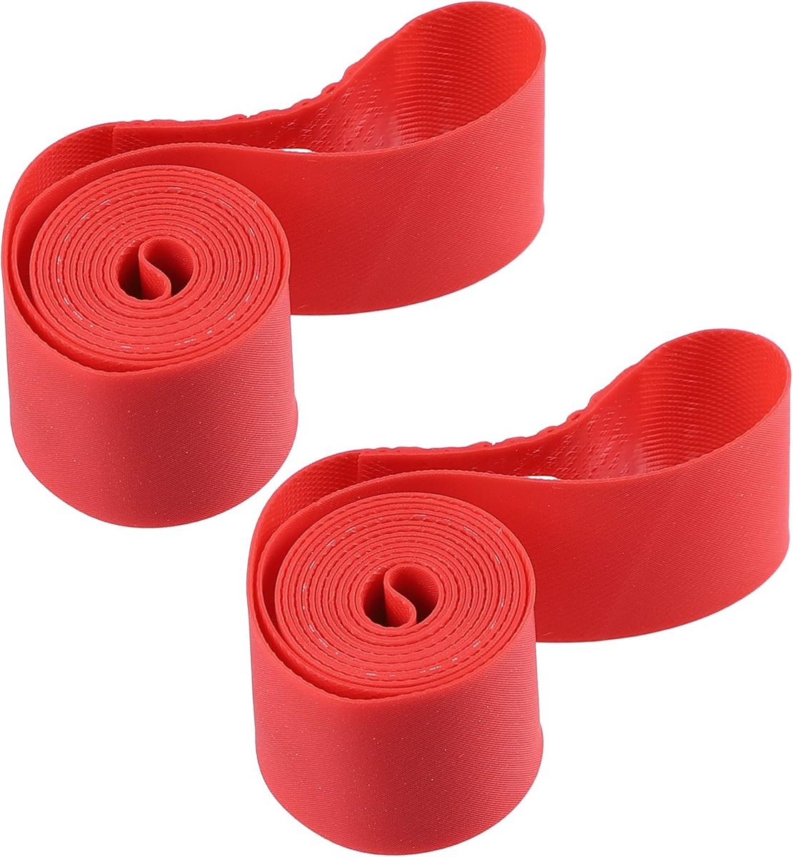 Velgbanden Fiets - Binnenband Bescherming - Fiets Onderhoud - Duurzaam PVC Materiaal - 14 Inch - Rood