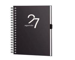 Huurdies® - Schoolagenda 26/27 - A5 - Zwart