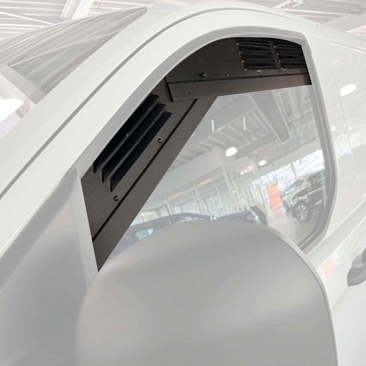 Ventilatierooster Cabine - Lucht Roosters - Frisse Lucht - Set van Twee - Voor Modellen 2023+ - Zwart