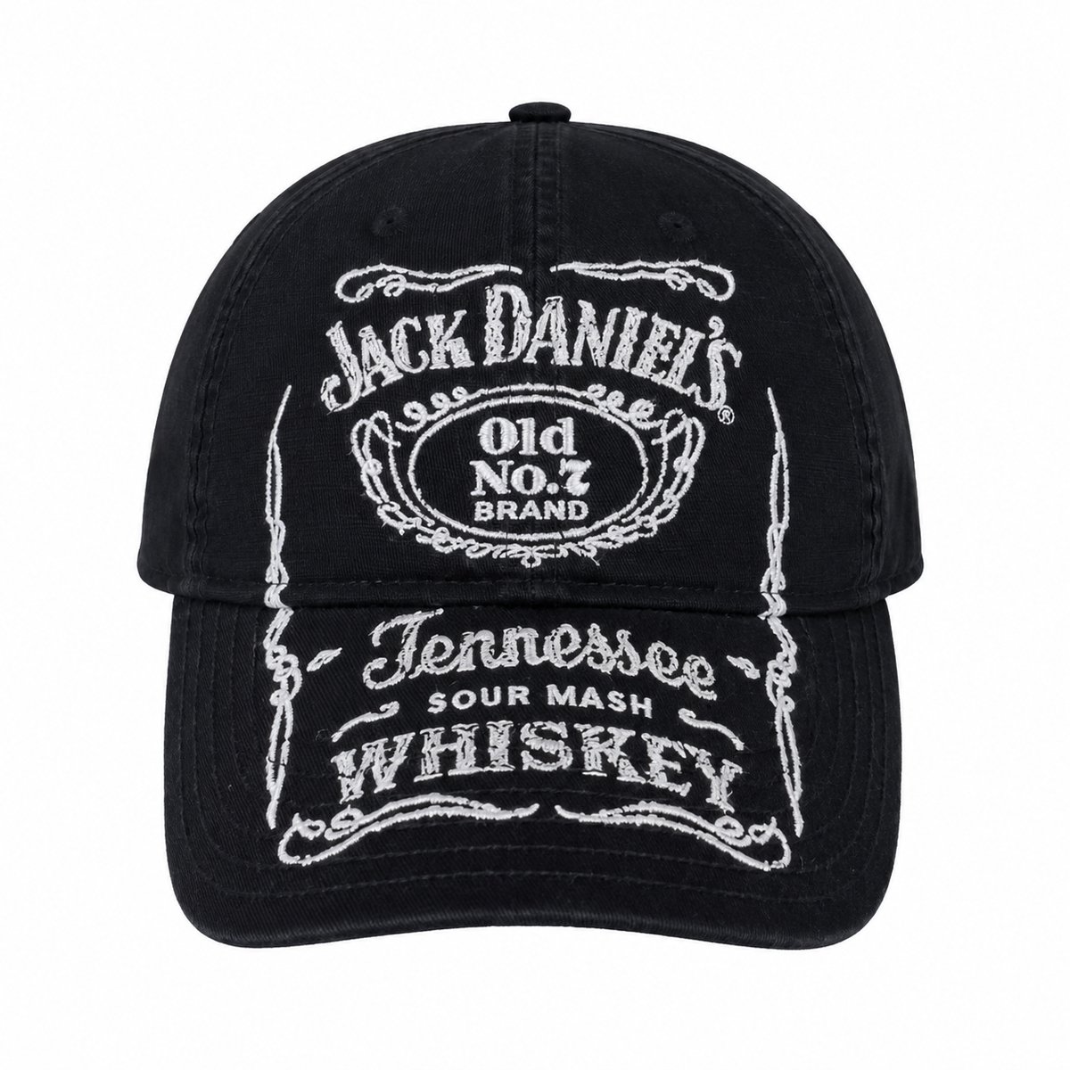 Jack Daniel's Pet Old No. 7 Logo – Zwart – Unisex – One Size