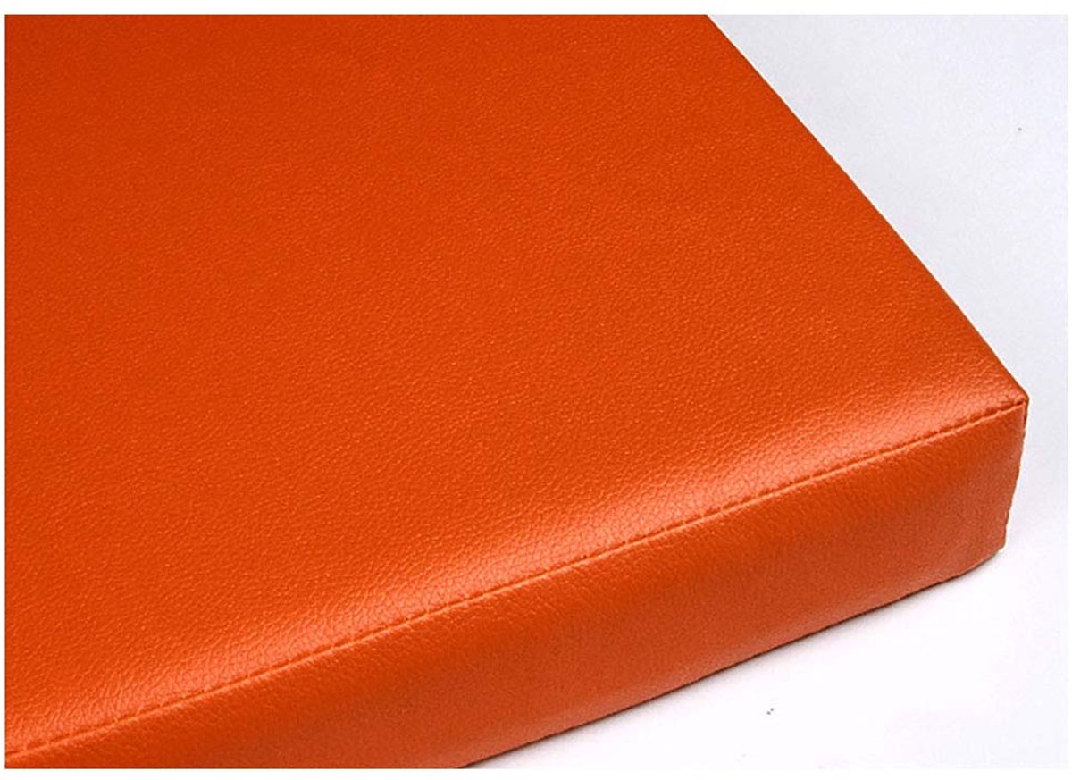 Bench Kussen Antislip Rechthoek Bank Kussen Bank Zitkussen Settee Kussen Tuin Patio Bank Pad-Oranje 200×35×5cm (79×14×2in)