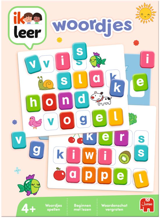 Jumbo - Ik Leer - Woordjes - Educatief spel - Vanaf4 jaar