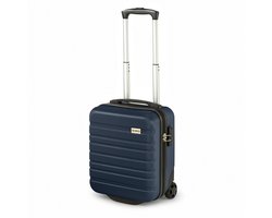 Princess Traveller Singapore - Underseater - Handbagage koffer - Donker Blauw - 40 × 30 × 20cm - 20 liter - Lichtgewicht reiskoffer