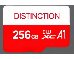 MicroSDXC 256GB – Hoge snelheid 85 MB/s – Class 10 - U3 geheugenkaart - Inclusief SDXC adapter - Niet geschikt Nintendo Switch (controleer of uw apparaat SDXC kan lezen)