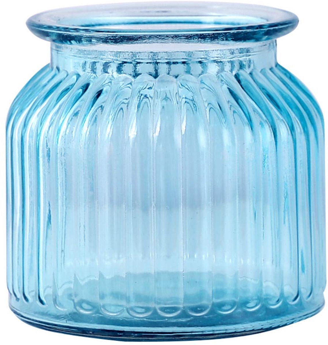 Simple Transparant Glas Decoratie Glassstatue Ornamenten Sculptures Rich Bamboe Bloemstuk Glass Flower bloem vaas