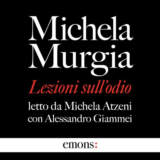 Lezioni sull'odio - cover
