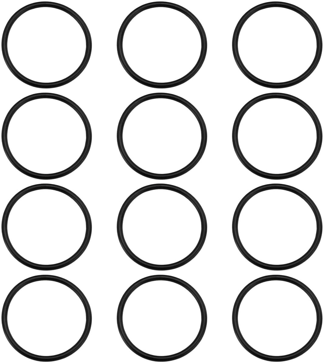 Lord of the Tools 100 stuks Nitrilrubberen O-ringen 25mm ID x 29mm OD x 2mm Dia Zwart Nitrilrubber Afdichtende Pakking voor Kraan Loodgieterij Auto Reparatie