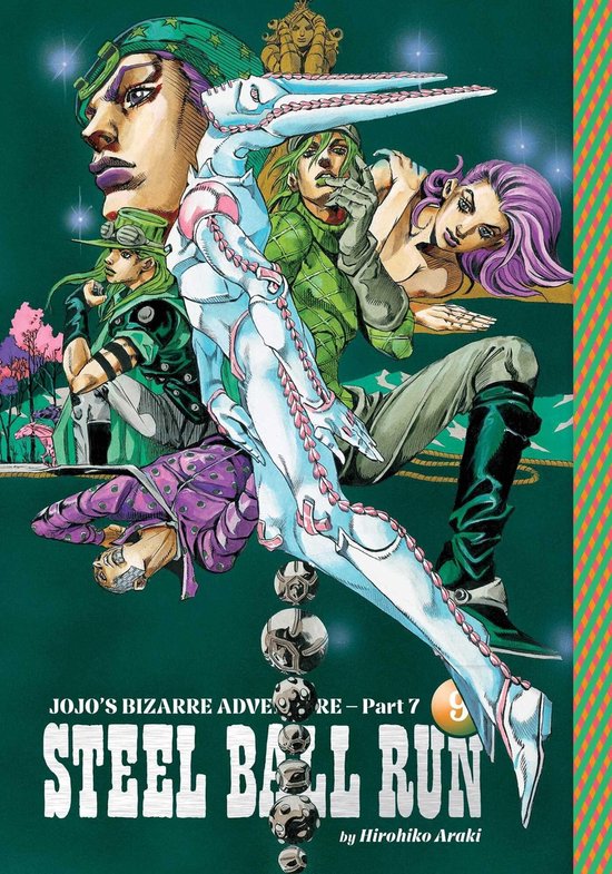 JoJo's Bizarre Adventure: Part 7--Steel Ball Run- JoJo's Biz ... - cover