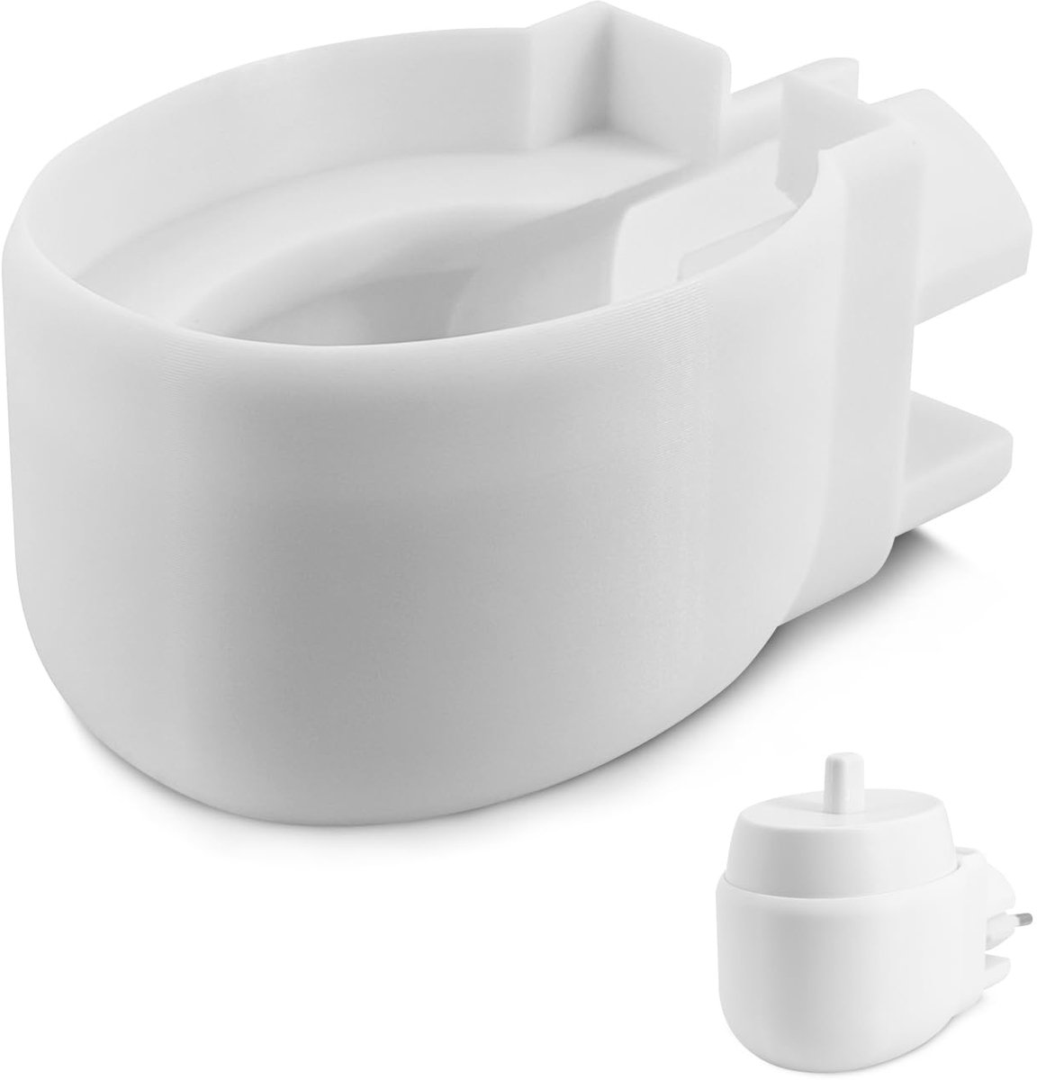 Houder voor Oral-B Laadstation Stopcontact - Stopcontactadapter Laadstation Stopcontact voor Oral-B, Lader Tandenborstelhouder Stopcontact, Wandlader Tandenborstel Stopcontacthouder