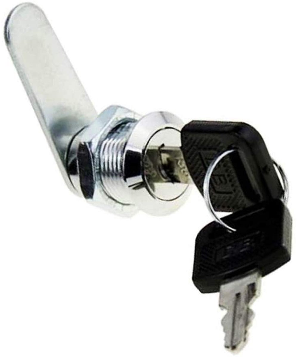 Dailygoods- Cilinderslot 30mm - Deurslot met Sleutels - Geschikt voor Kast/Drawer/Briefkasten - Duurzaam Metaal - Eenvoudig te Installeren - Geschikt voor Deurdikte 25-30mm - Kastslot