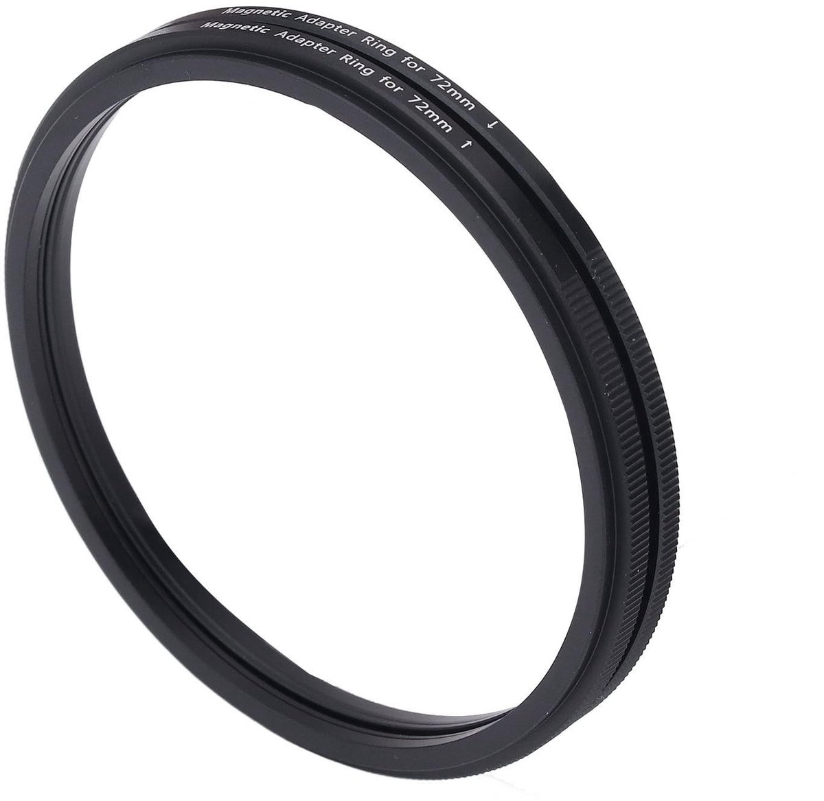 Dailygoods - 72 Mm Magnetische Lensfilteradapterring - Filteradapter - Eenvoudige installatie - Aluminiumlegering - Draadfilter naar magnetisch filter...