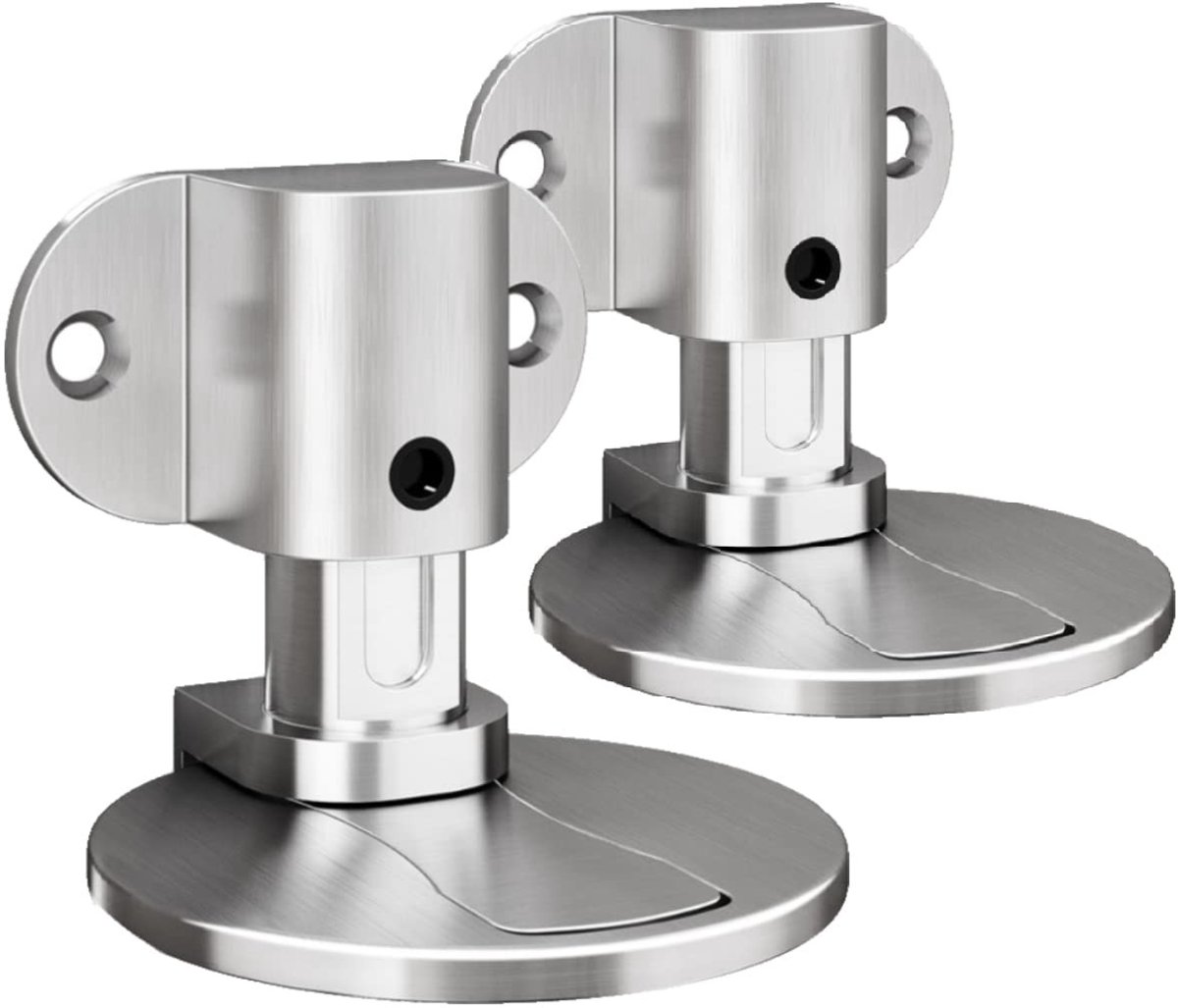 Dailygoods- Deurstopper Verstelbaar - Magnetische Deurstopper - Deurstoppers voor Binnen - Onzichtbare Deurstopper - Vloerbeugel - Roestvrij Staal - Deurbuffer