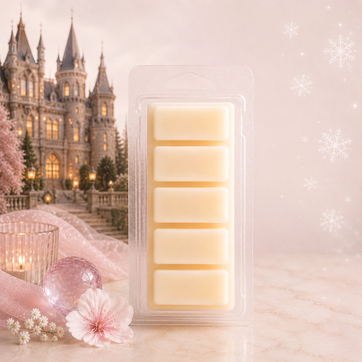 Waxmelts - Snow Fairy - Snapbar - 55 gram - Geinspireerd op - Sojawas - Handmade - Dierpro