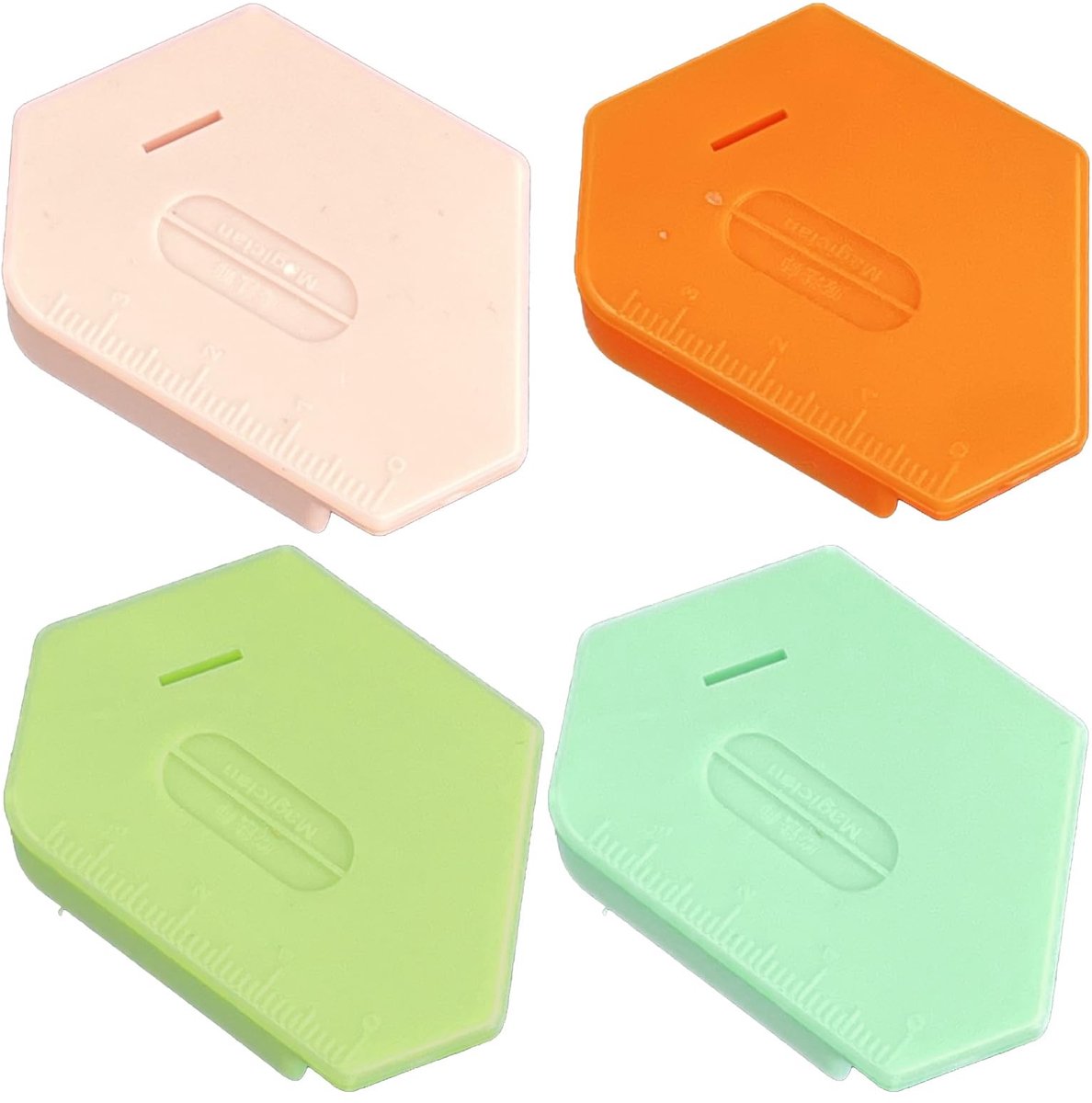 Dailygoods- Naadgids 4-delig - Magnetische Naadgeleider - Naaimachineaccessoires - Bevestigingshulpmiddel - Naaien - Precisie en nauwkeurigheid - Naaimachine Accessoires