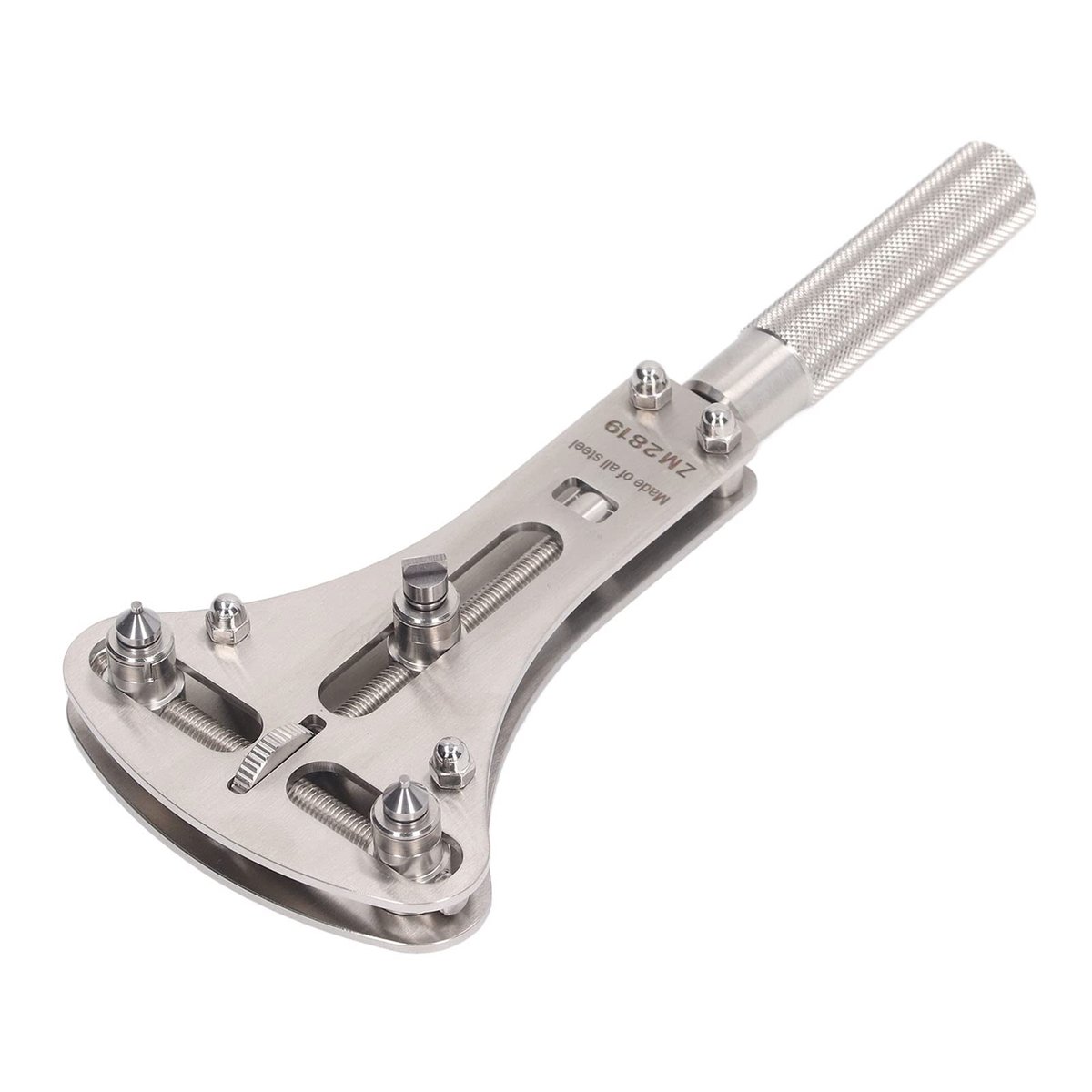 Dailygoods - Horloge Achterbehuizing Opener - Verstelbare Roestvrijstalen Batterijverwijderaar - Handig Hulpmiddel - Universeel - Gereedschap voor Hor...