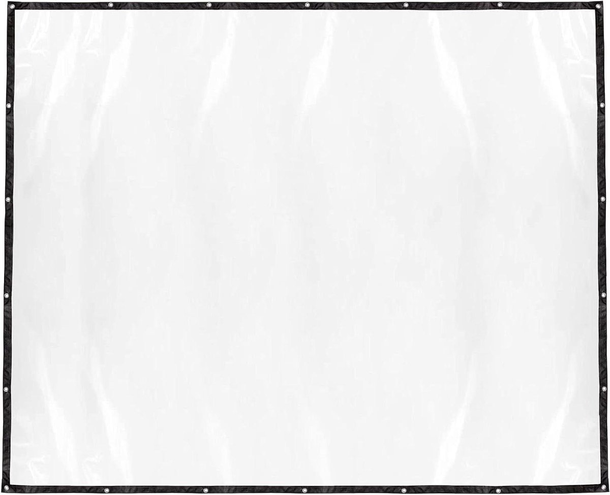 Transparante Afdekzeil - Waterdicht Zeil - Tuinmeubelen Beschermen - Versterkte Randen - 300x250 cm - Helder