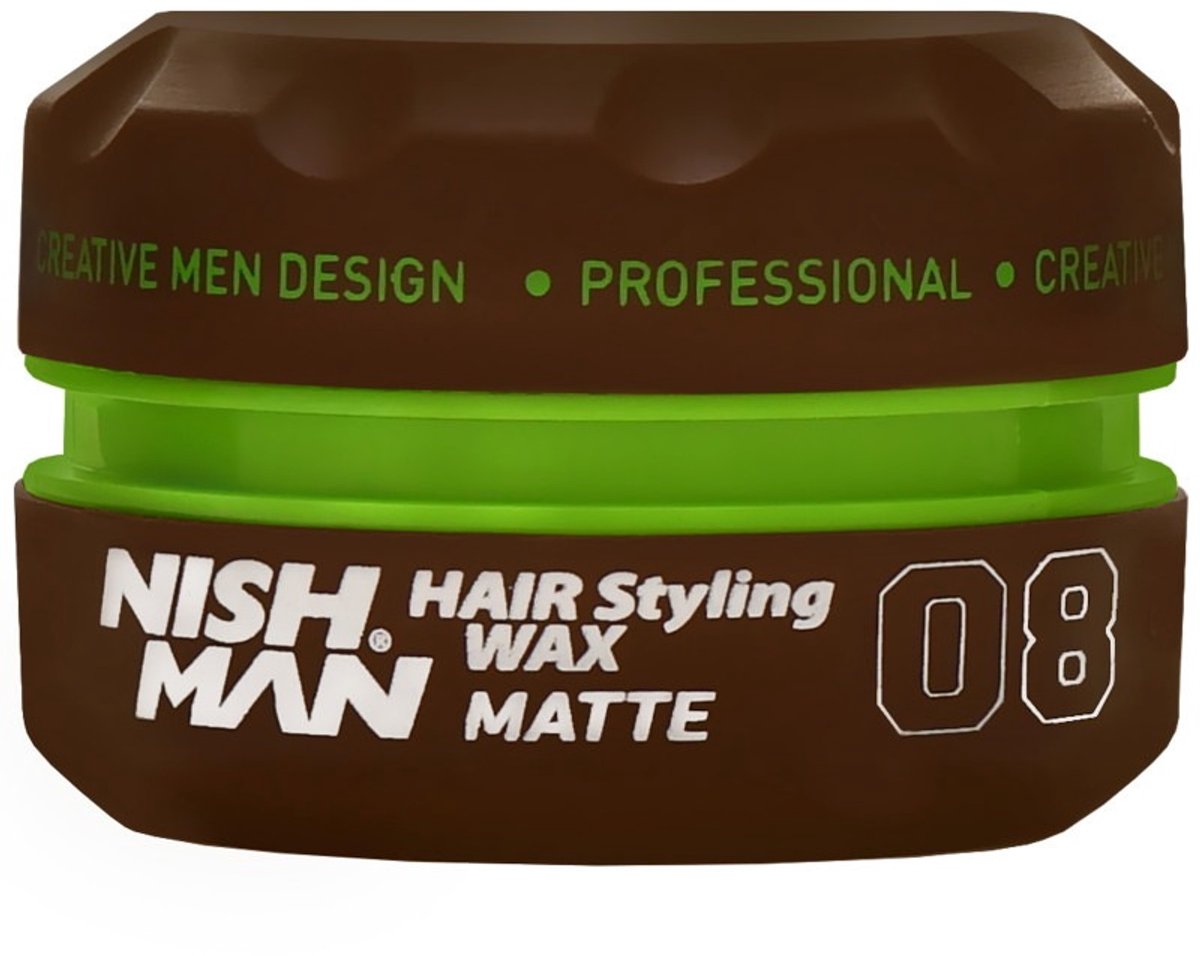 Nishman Haarwax 08 Mat 150 ml - modelcontrole