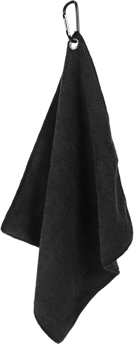Handdoek met karabijnhaak, premium ultra-absorberende microvezel golfhanddoek, 30 cm x 30 cm, essentiële golfaccessoires en geschenken voor mannen vrouwen, golfhanddoeken voor tassen