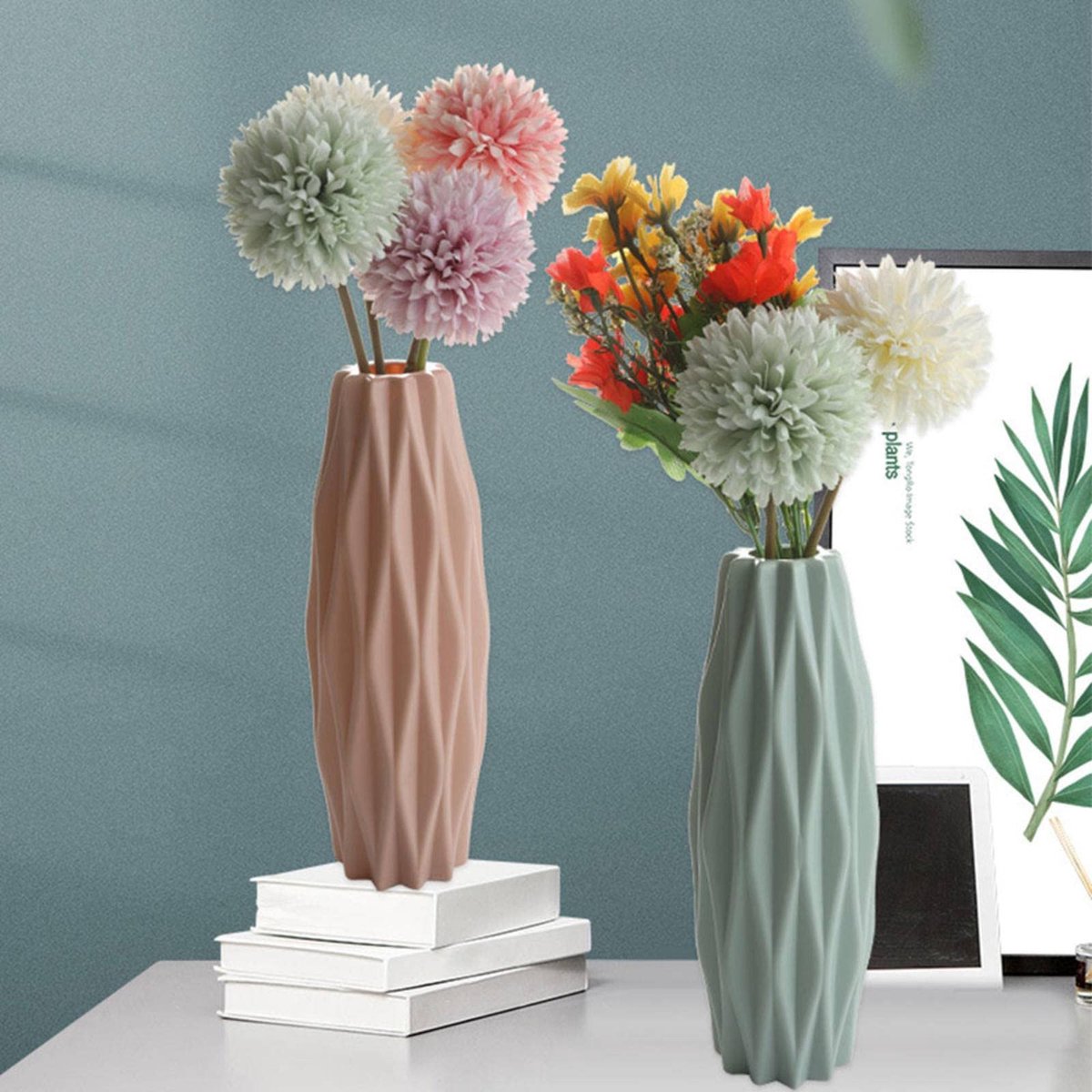Vaas huis bloemstuk woonkamer moderne creatieve eenvoudige zoetwatercultuur woondecoratie