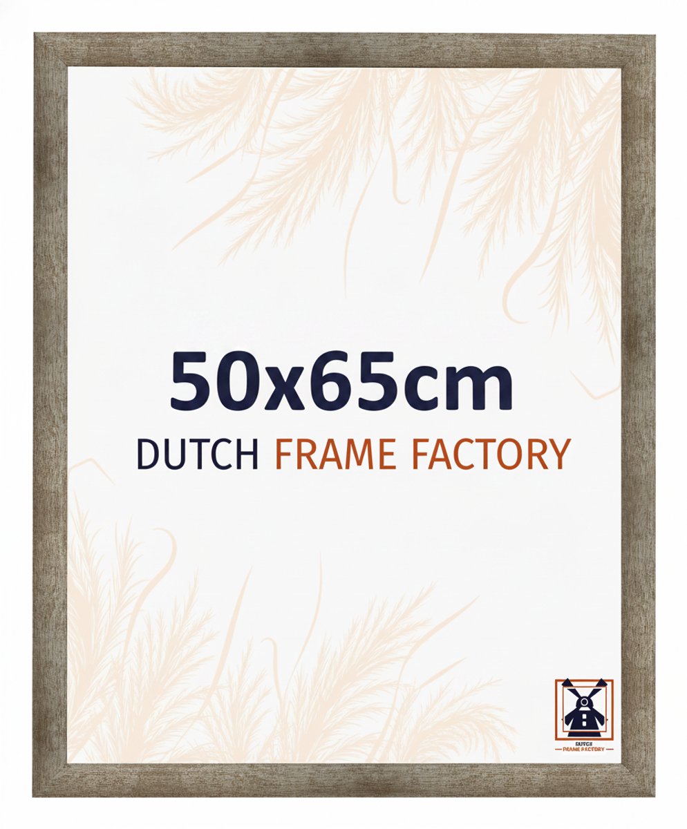 Fotolijst 62x93 cm - MDF - Wit Hoogglans - Benno