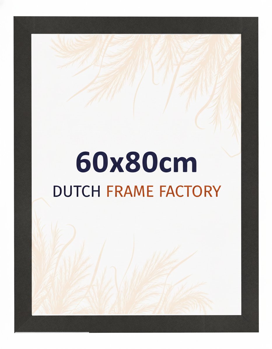 Fotolijst 70x100 cm - MDF - Wit Mat - Benno