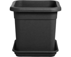 Elezza Decor Quadro Plantenbak L42 x B42 x H40 cm - Antraciet