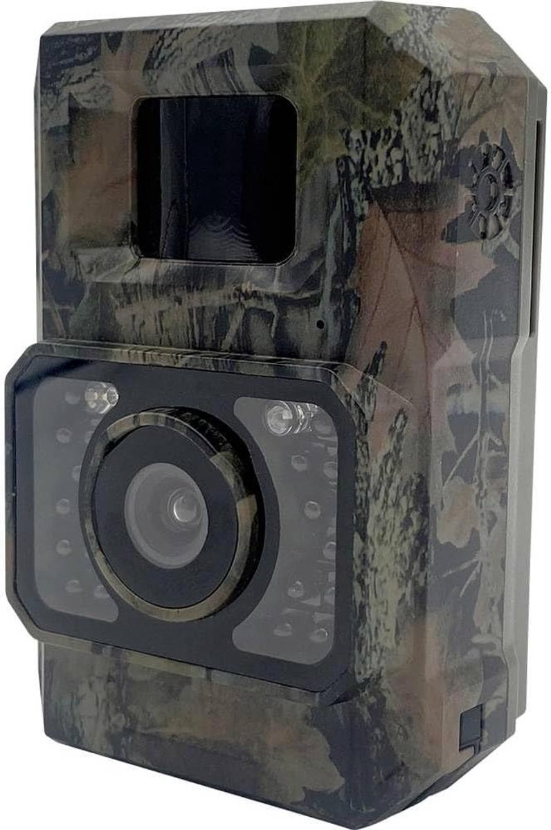 Wildcamera met Zonnepaneel - Trailcamera Outdoor - Natuur Observatie - App Bediening WiFi - 1080p Video - Zwart