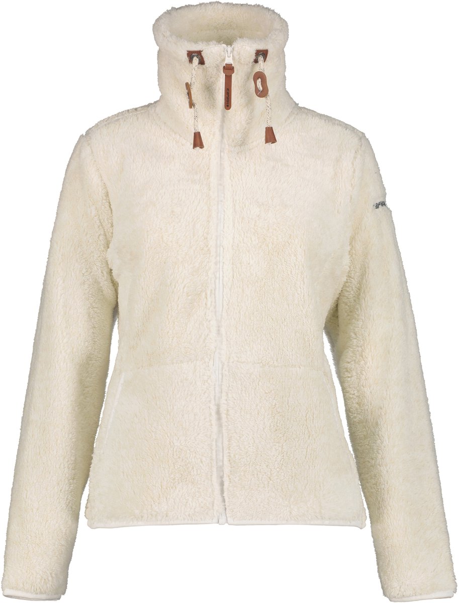 Icepeak Colony Fleecevest Dames Natural Wit
