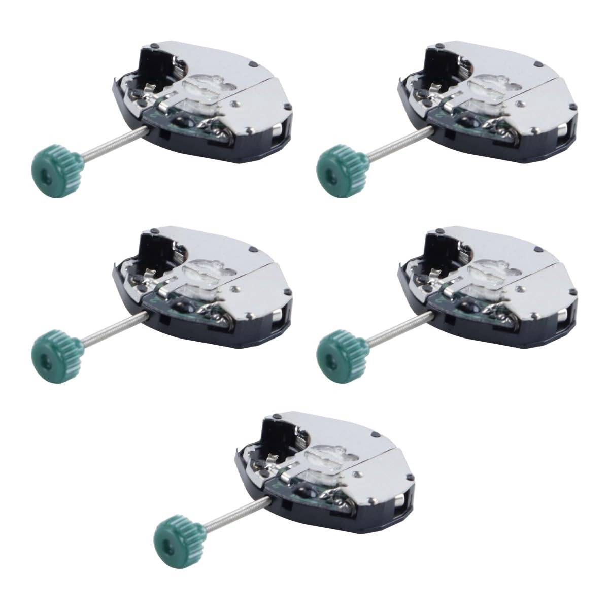 Dailygoods - Set van 5 Quartz Horloge Bewegingen voor Reparatie