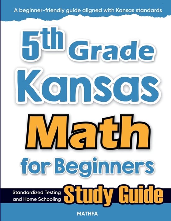 5th Grade Kansas Math for Beginners - cover