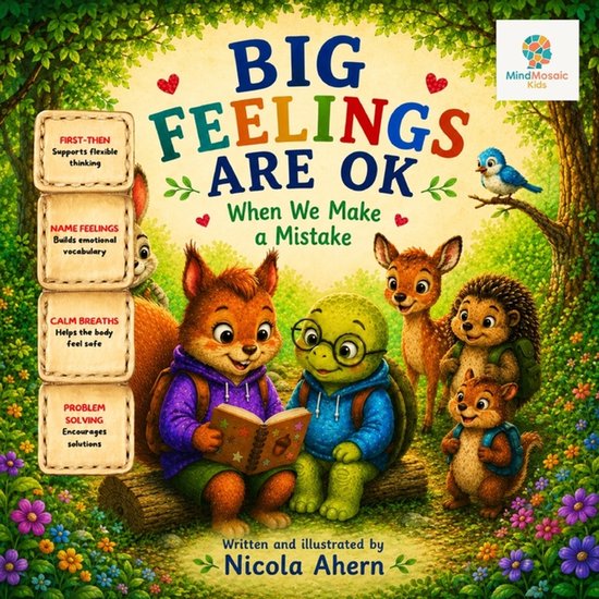Big Feelings Are Ok. Mind Mosaic Kids Emotional Regulation C ... - cover