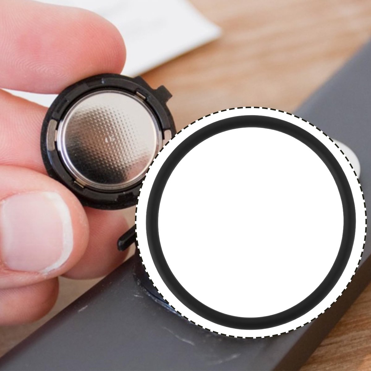 O-Ring 17x1mm Compatibel met 4iiii Precision 2 Power Meter Batterij Cap Non Drive Side