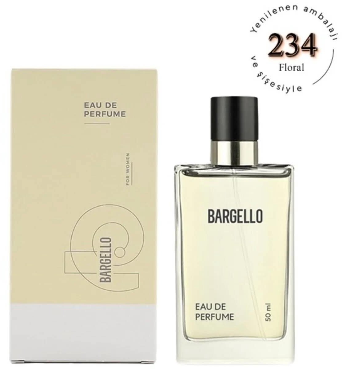 Bargello No: 234 Eau de Parfum Dames 50 ml – Bloemig & Fruitig – Mango, Grapefruit, Jasmijn & Witte Musk