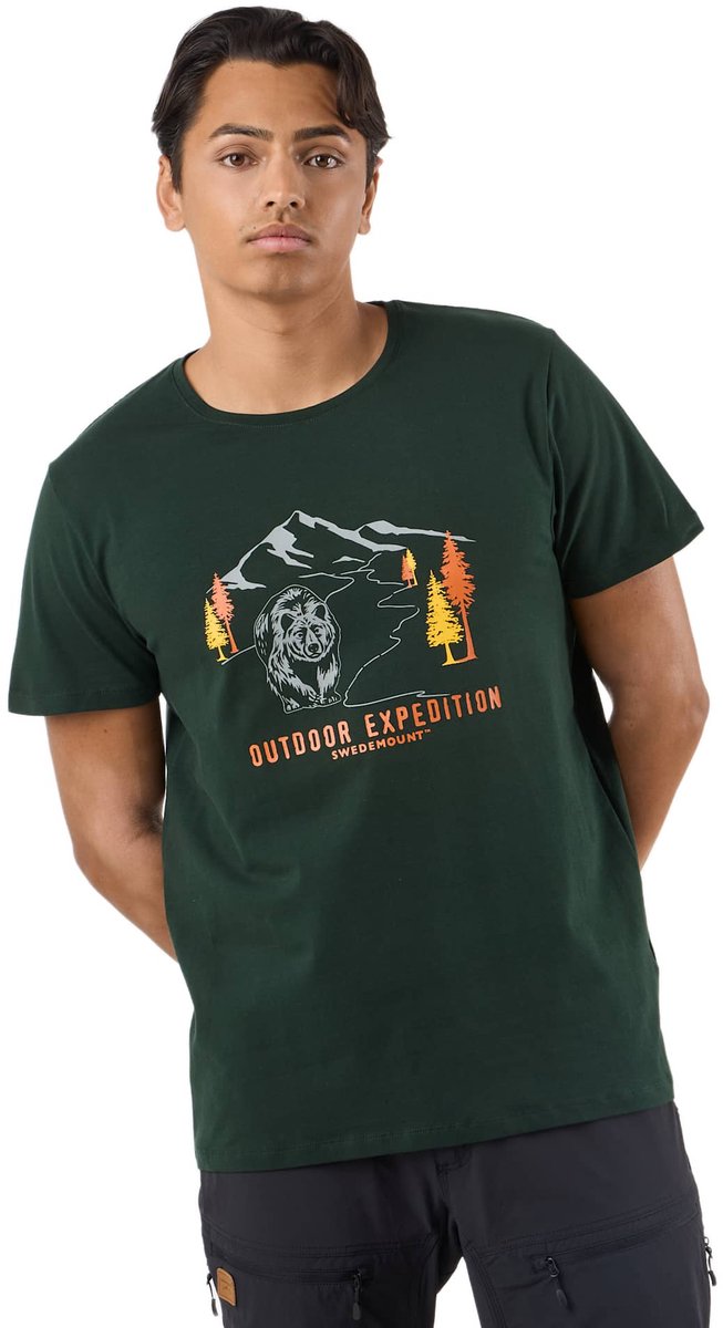 Swedemount Forest Tee TEE SS – Casualwear heren – Maat 2XL