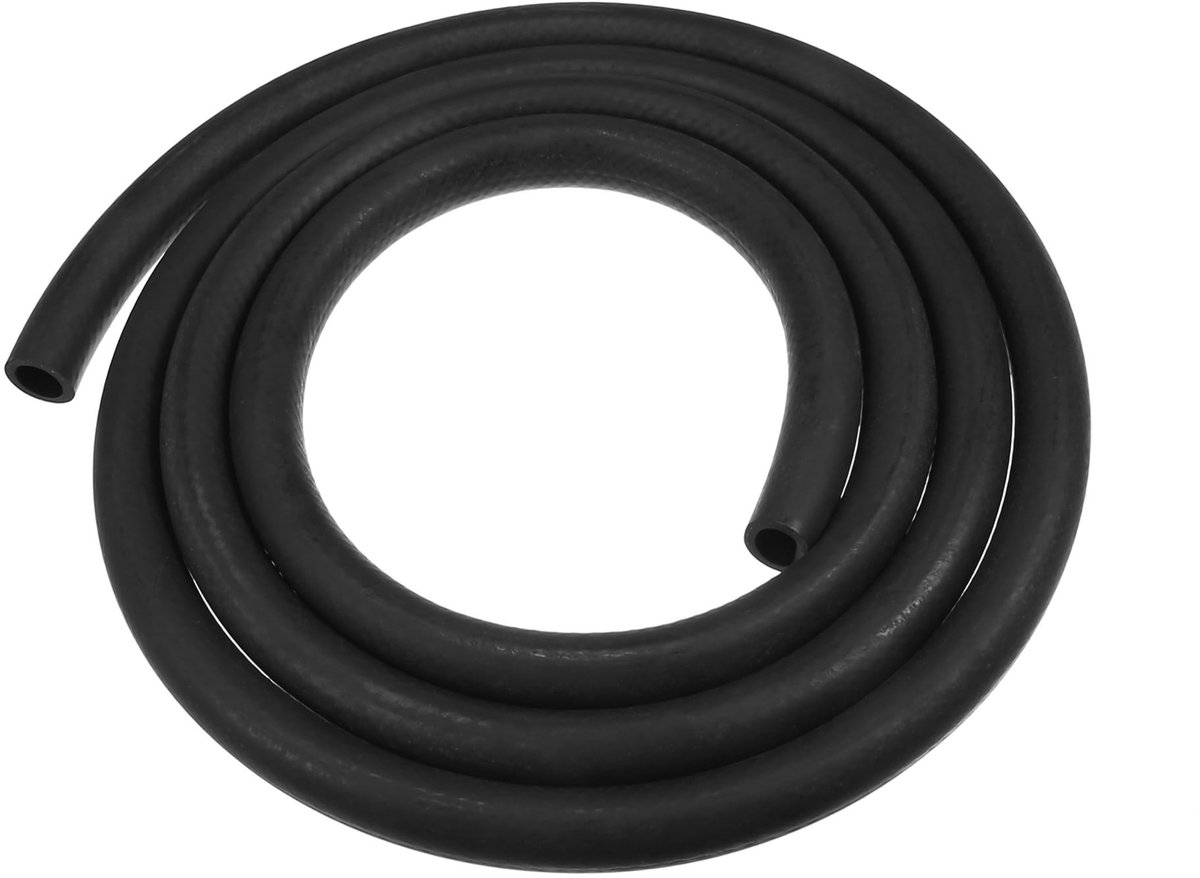 Dailygoods- Radiatorslang Flexibel - Rubber - 300 cm - 19 mm - Hittebestendig - Ozonbestendig - Geschikt voor voertuigen - Koelslang