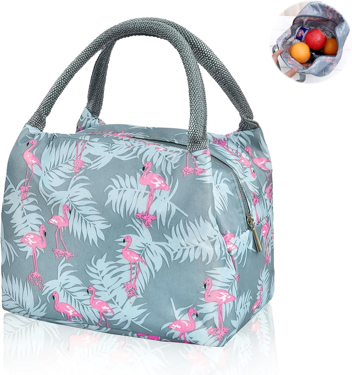 koeltas, 6 l, picknicktas, koeltas, lunchtas, koeltas, mini, opvouwbaar, koeltas, ijstas, mini-koeltas, thermotas, opvouwbaar, klein, isolatietas, lunch, koelbox voor picknick