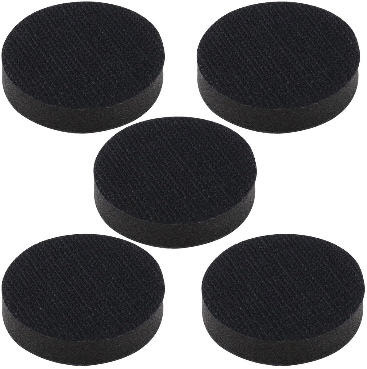 Dailygoods- Sponspad 50 mm - Zachte Spons - Schuurpad - Haak en Lus - 5 Stuks - Trillingen Verminderen