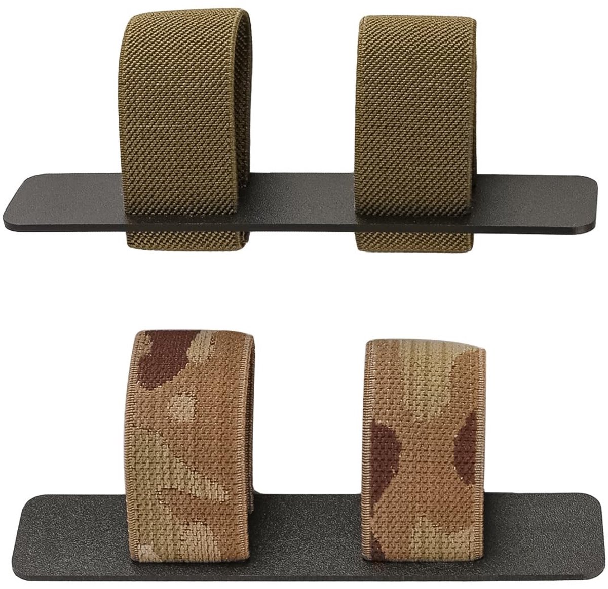 Dailygoods- Rugzakbevestigingen 2-Pack - Elastische Rugzakriemen - Outdooruitrusting - Universele Maat - Duurzaam - Stabiel Platform